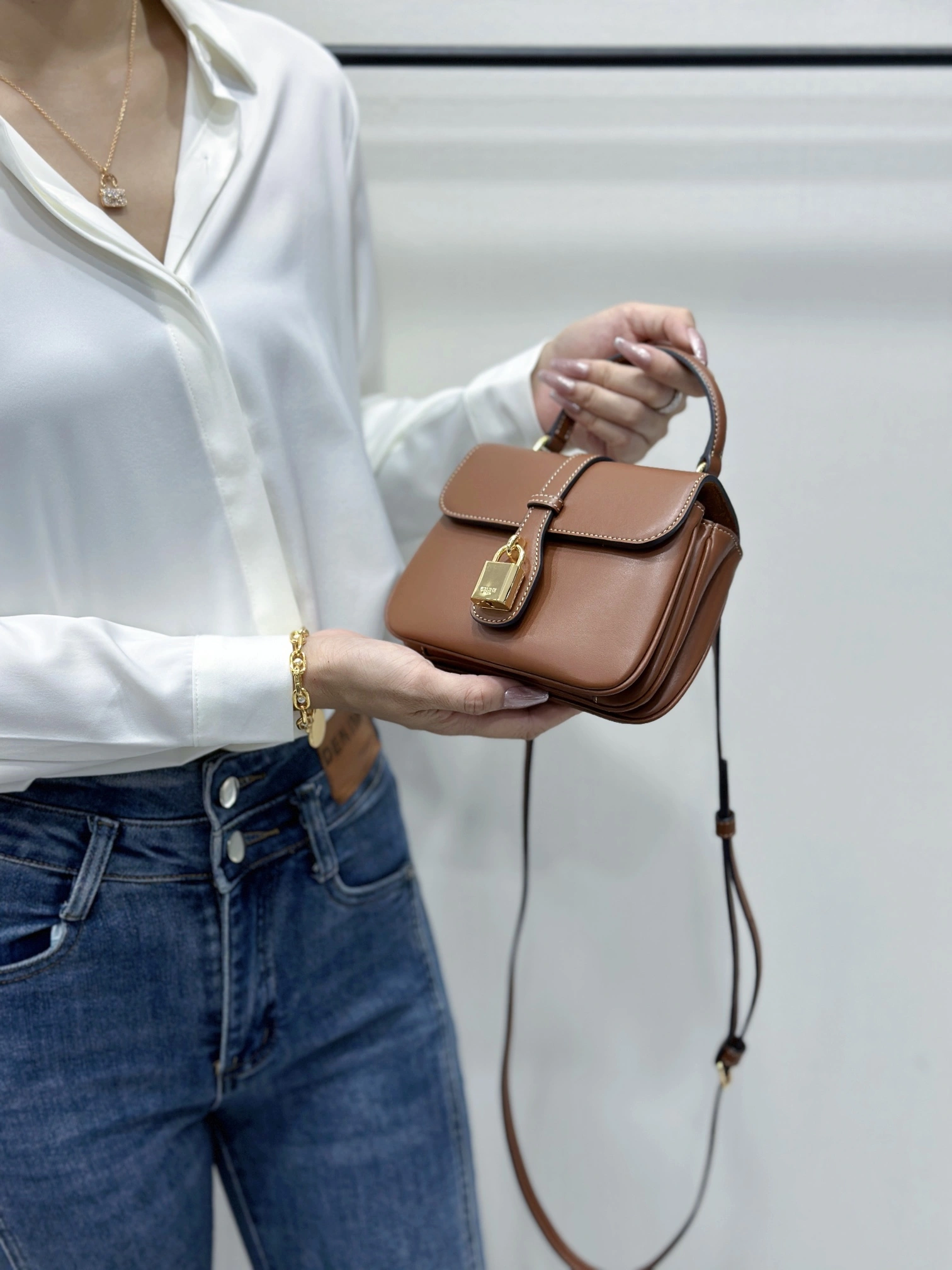 Celine Top Handle Bags Stylish 94525