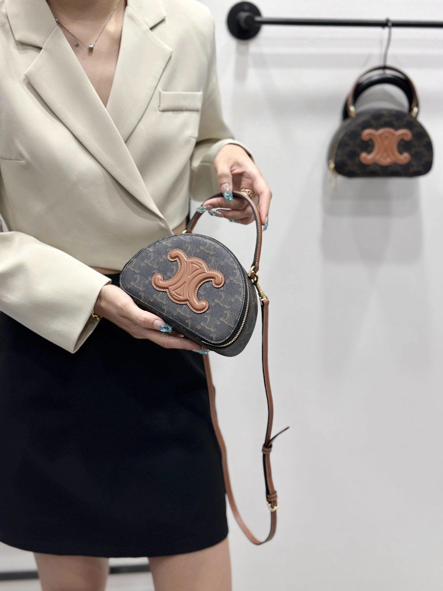 OdorResistant Celine Top Handle Bags 94520