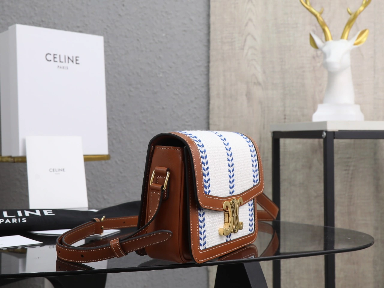 Celine Triomphe Bags Compact 78384