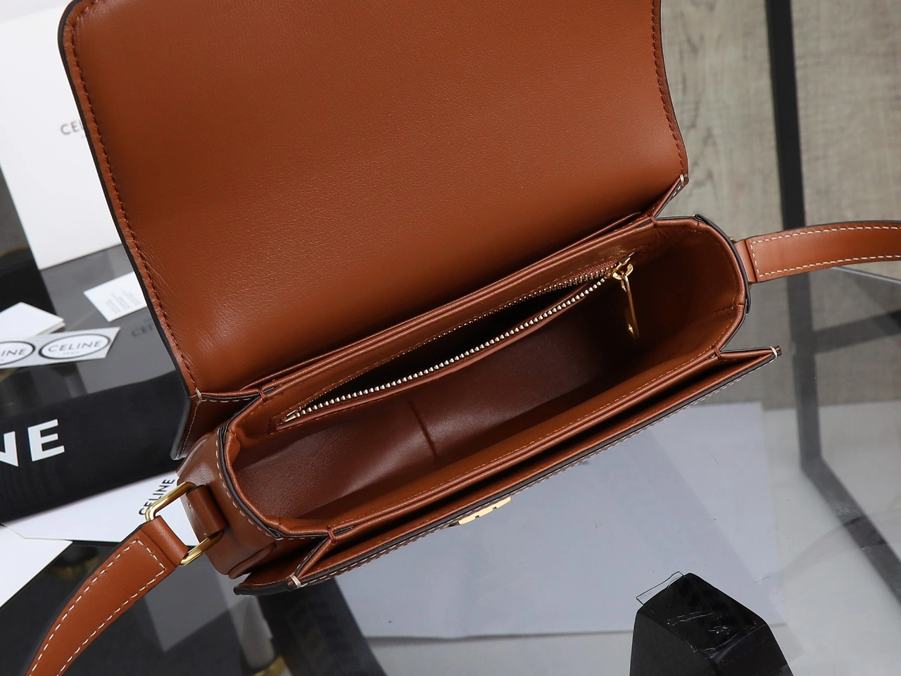 Celine Triomphe Bags Compact 78384