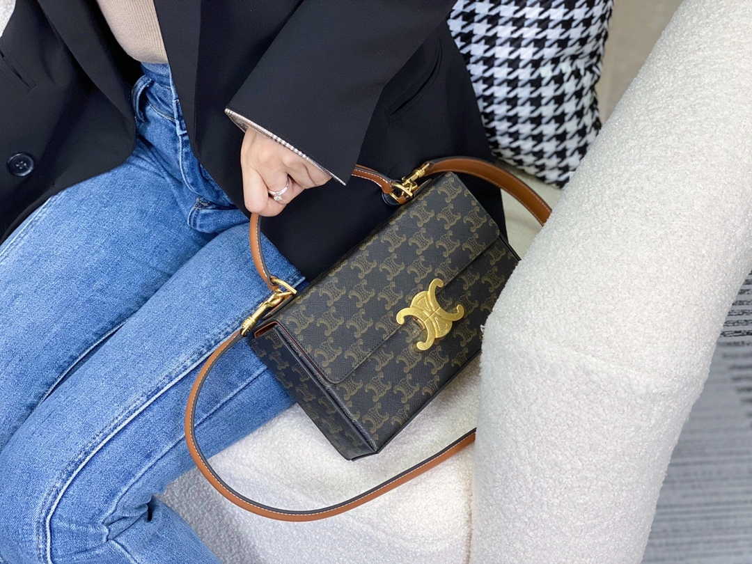 Celine Triomphe Bags Unisex 94506