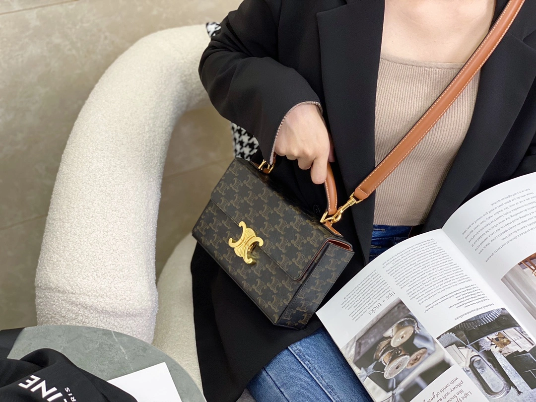 Celine Triomphe Bags Unisex 94506