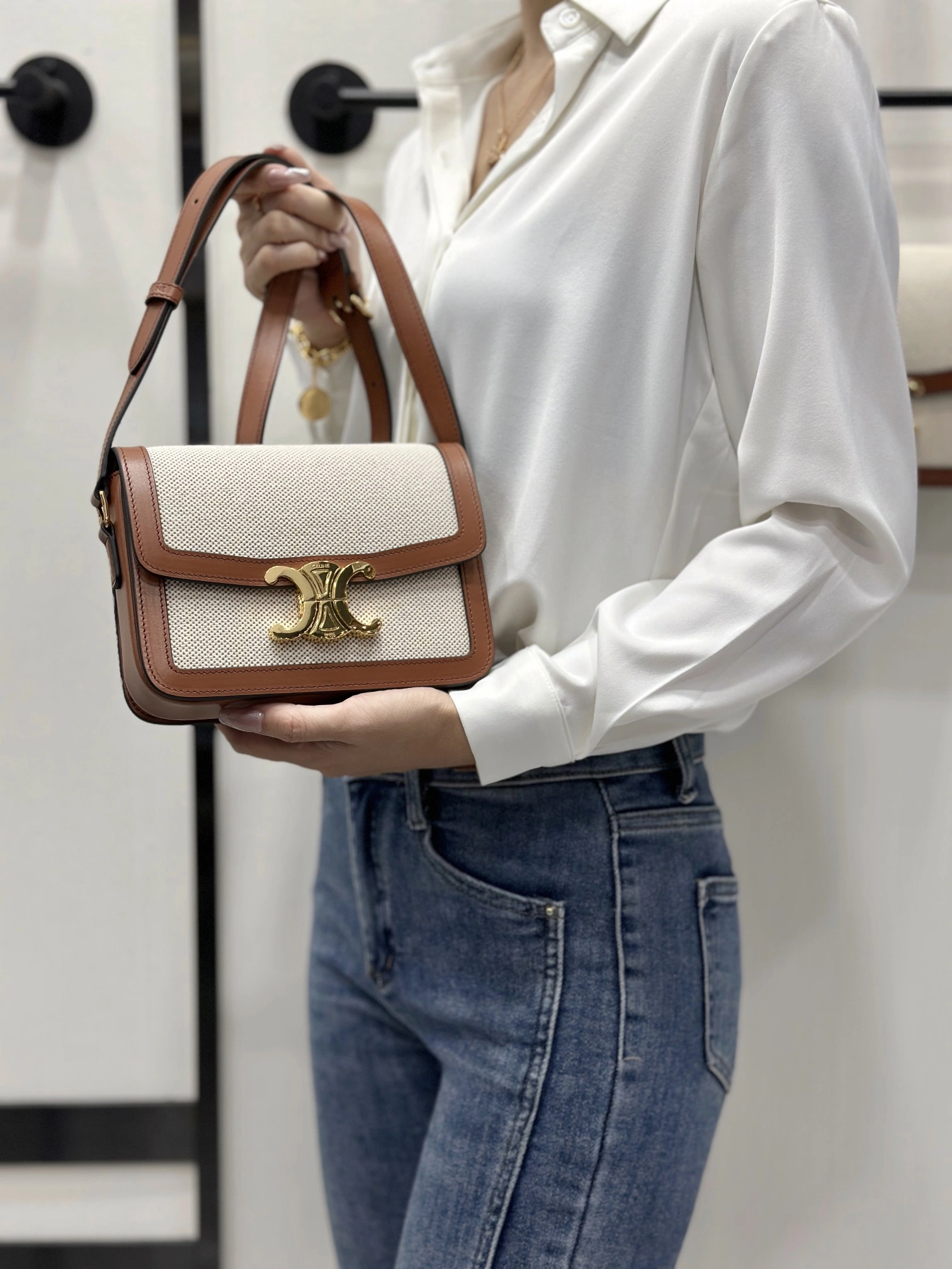 Celine Triomphe Bags BestValue 94499