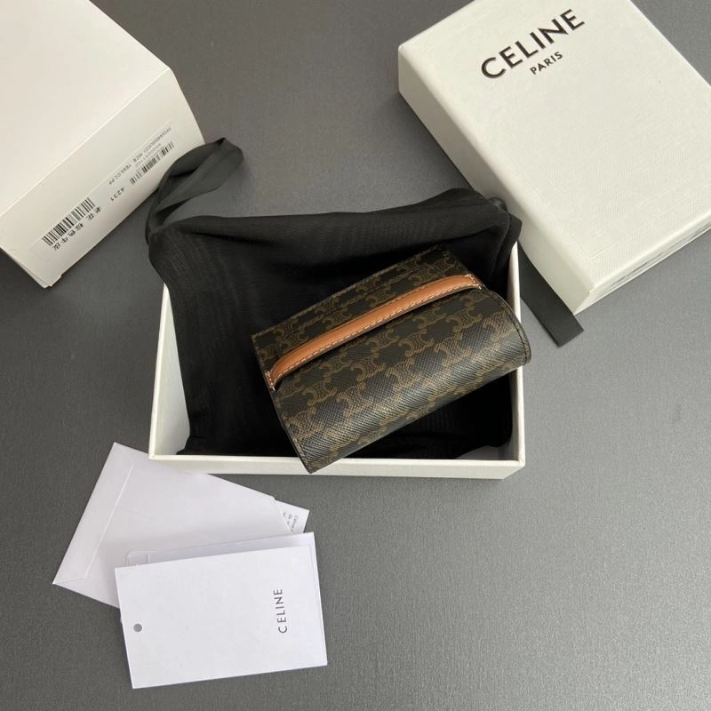 Celine Wallets Purse Stretchable 68501