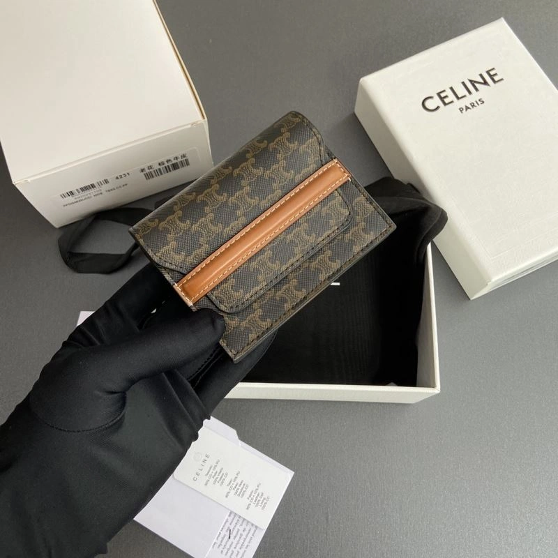 Celine Wallets Purse Stretchable 68501