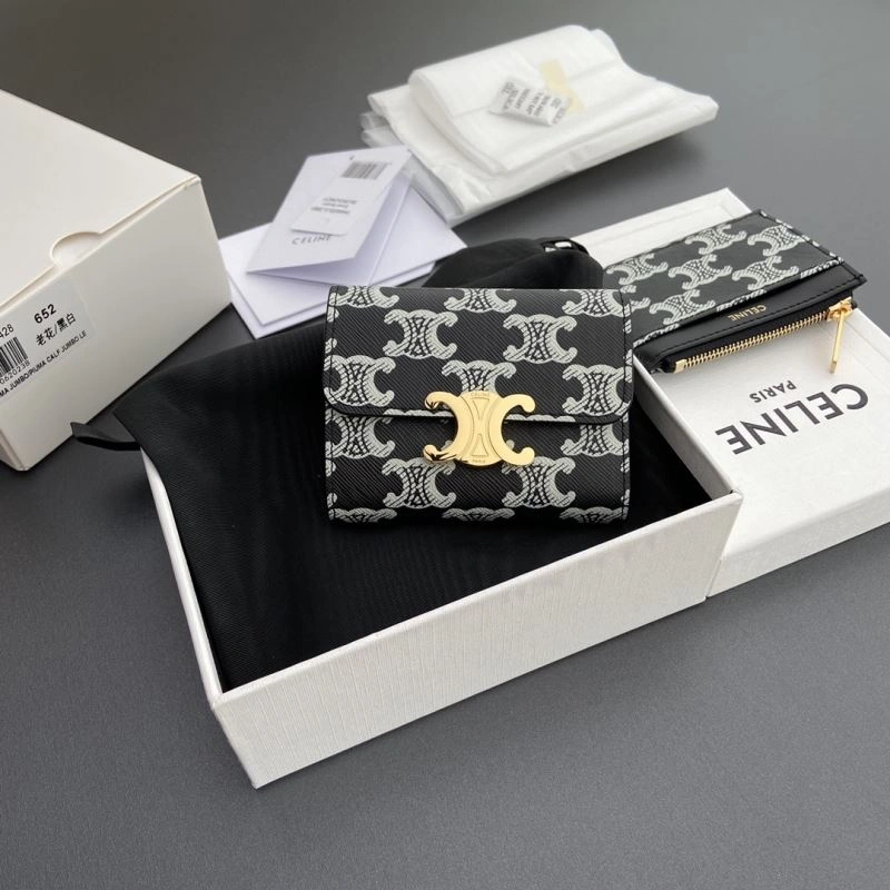 Celine Wallets Purse Unisex 68408