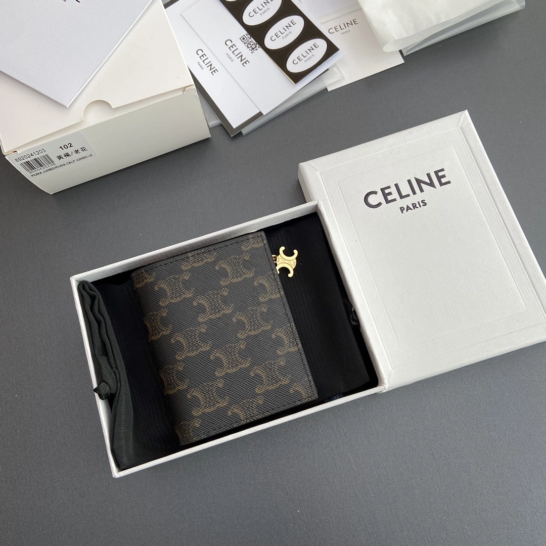 Soft Celine Wallets Purse 56668