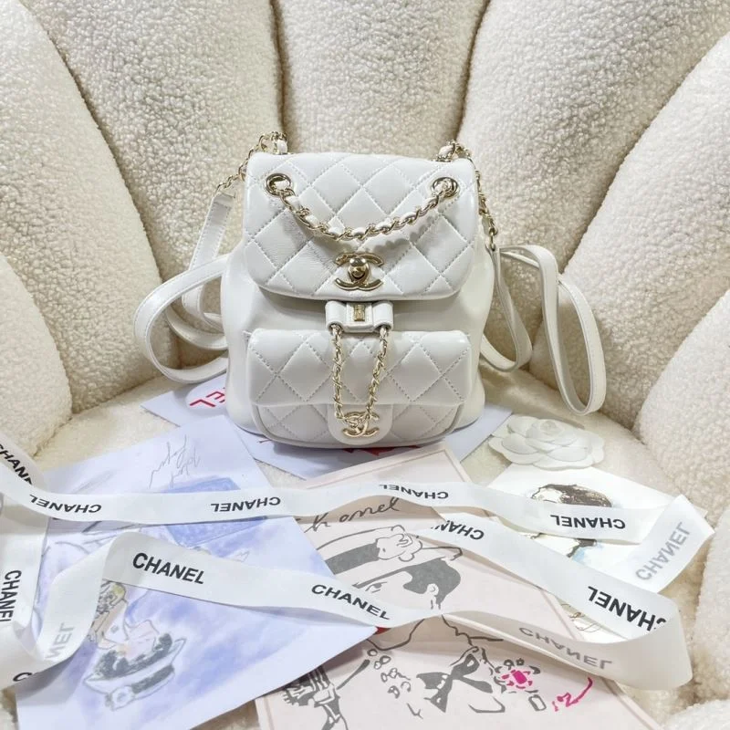 Minimalist Chanel Backpacks 54029