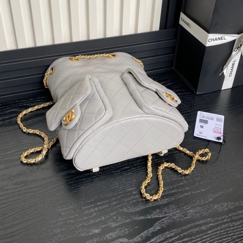 SmoothTexture Chanel Backpacks 53723
