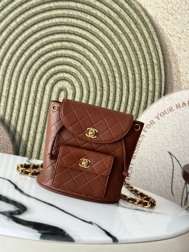 Chanel Backpacks SmoothTexture 53702