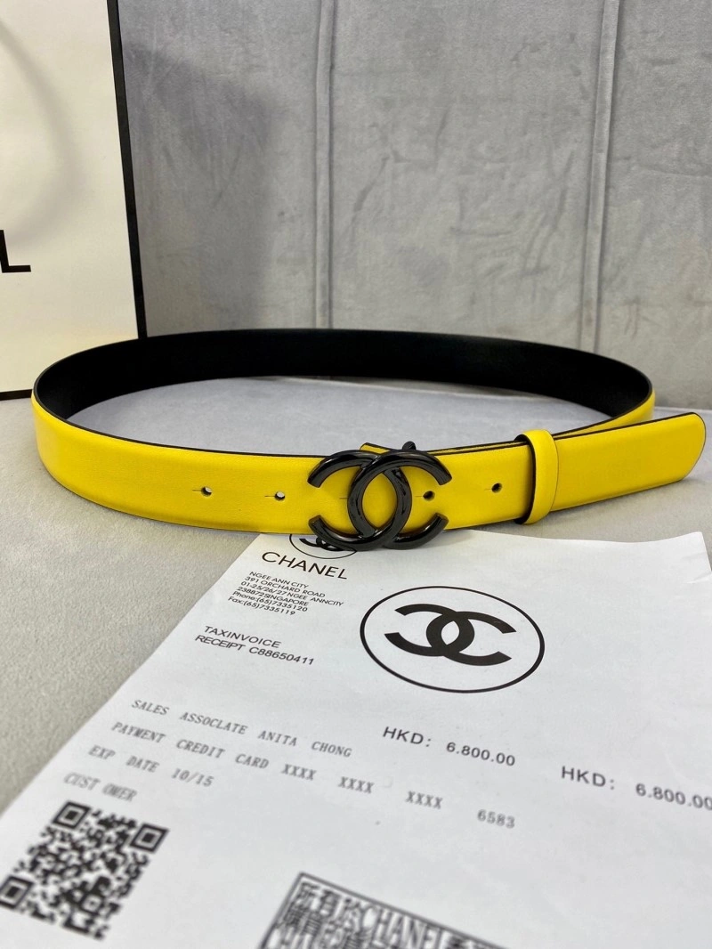 Thermal Chanel Belts 284344