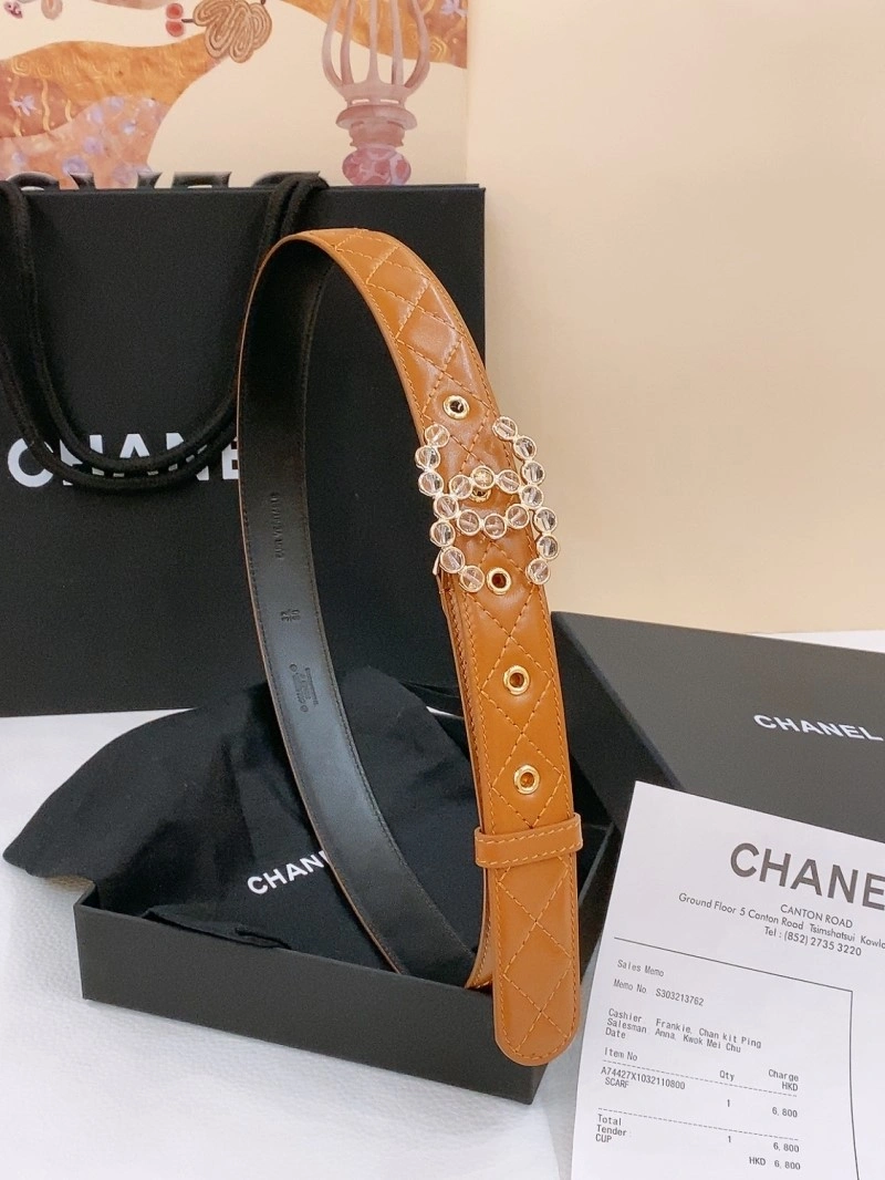 Flexible Chanel Belts 284083