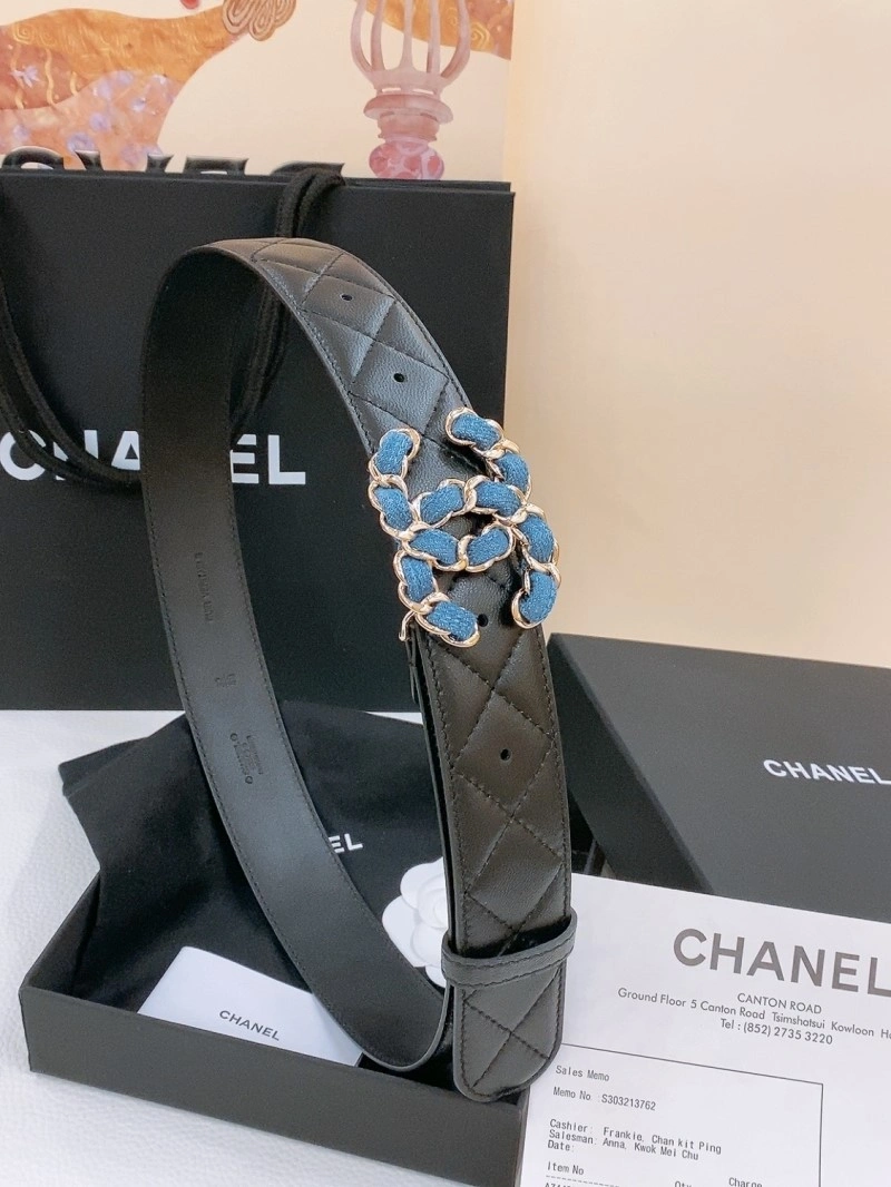 Packable Chanel Belts 284068