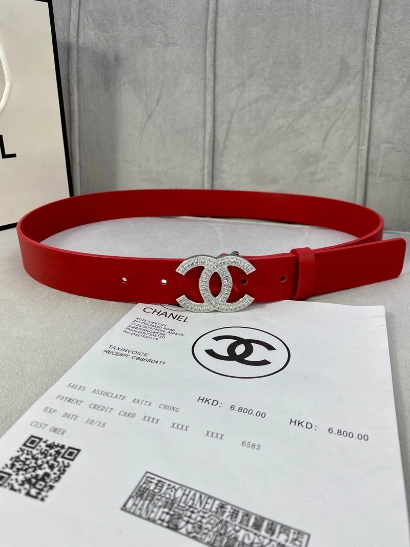 WrinkleFree Chanel Belts 283976