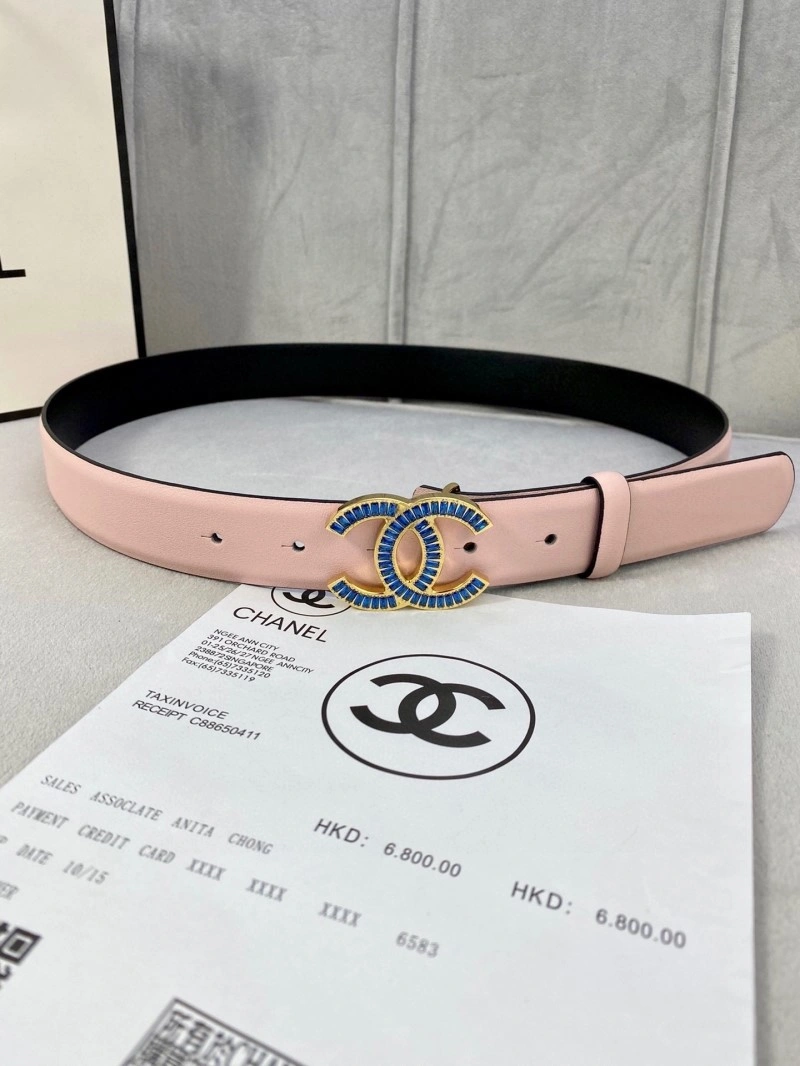 Packable Chanel Belts 283973