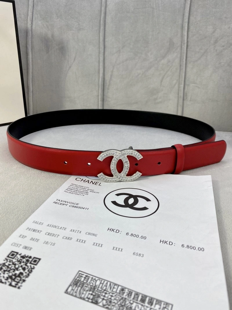 Tailored Chanel Belts 283850