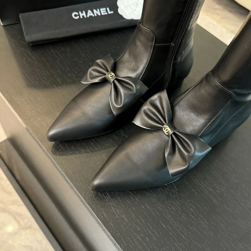Chanel Boots Upgraded 18377