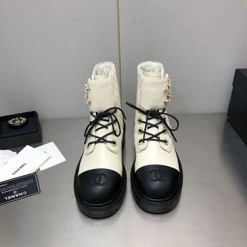 Chanel Boots WeatherProof 18366