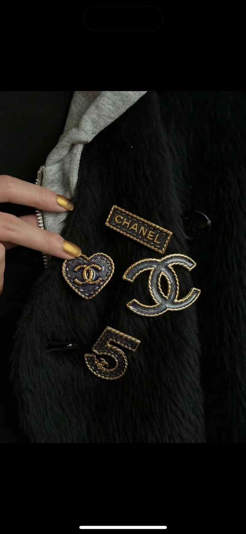 Practical Chanel Brooches 224360