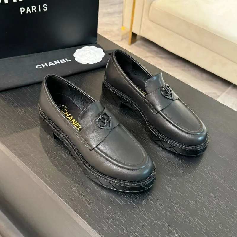 Chanel Business Shoes SmoothTexture 18329