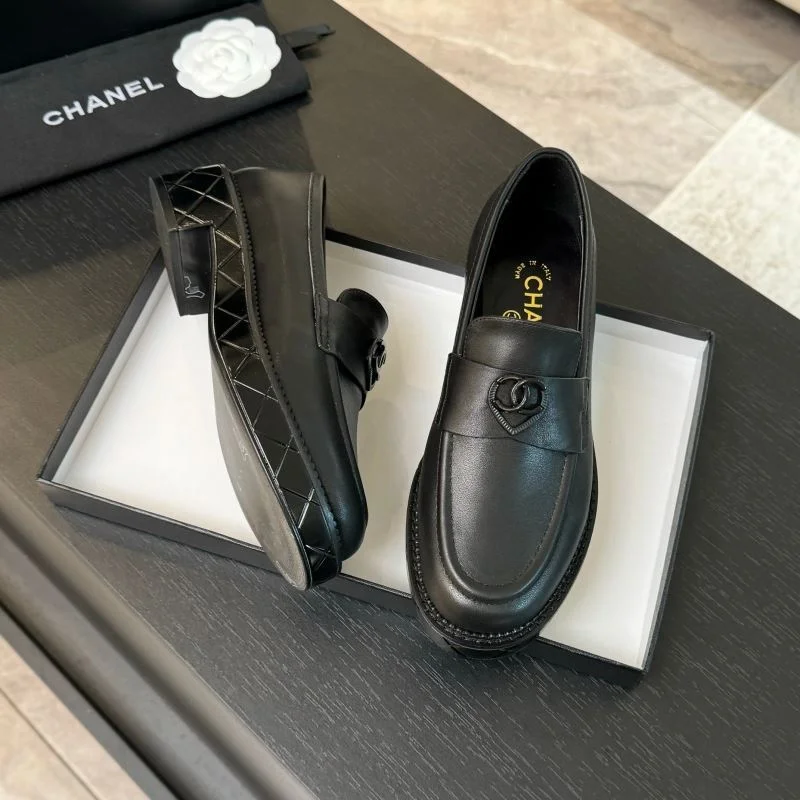 Chanel Business Shoes SmoothTexture 18329