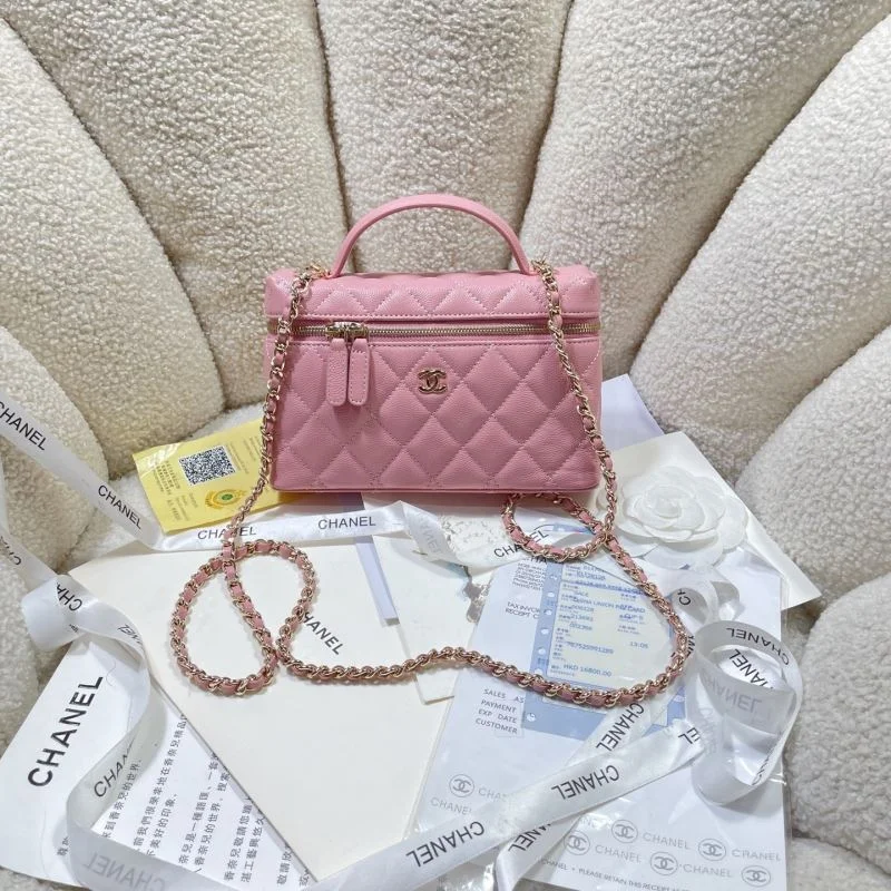 Vibrant Chanel Cosmetic Bags 53378