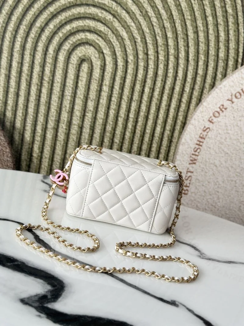 Bright Chanel Cosmetic Bags 53344