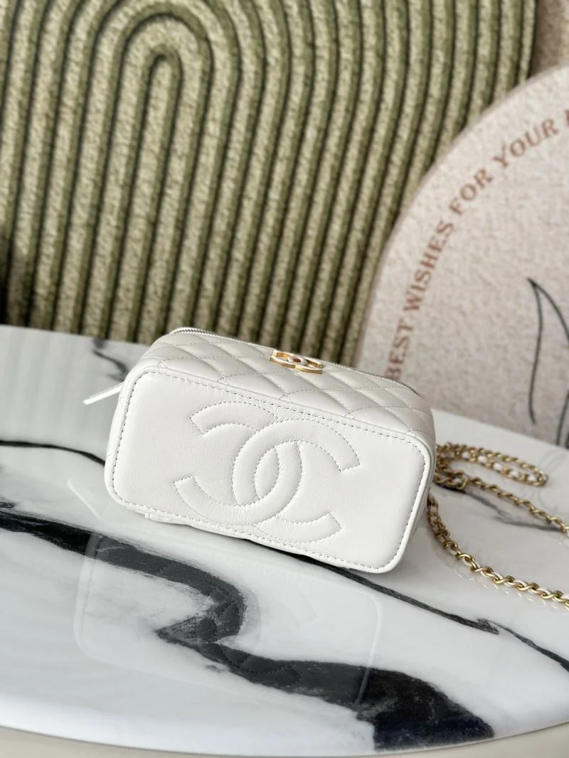 Bright Chanel Cosmetic Bags 53344