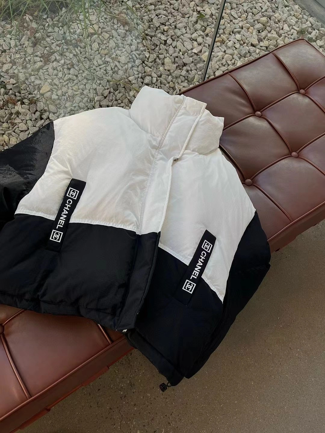 ZipUp Chanel Down Jackets 111499