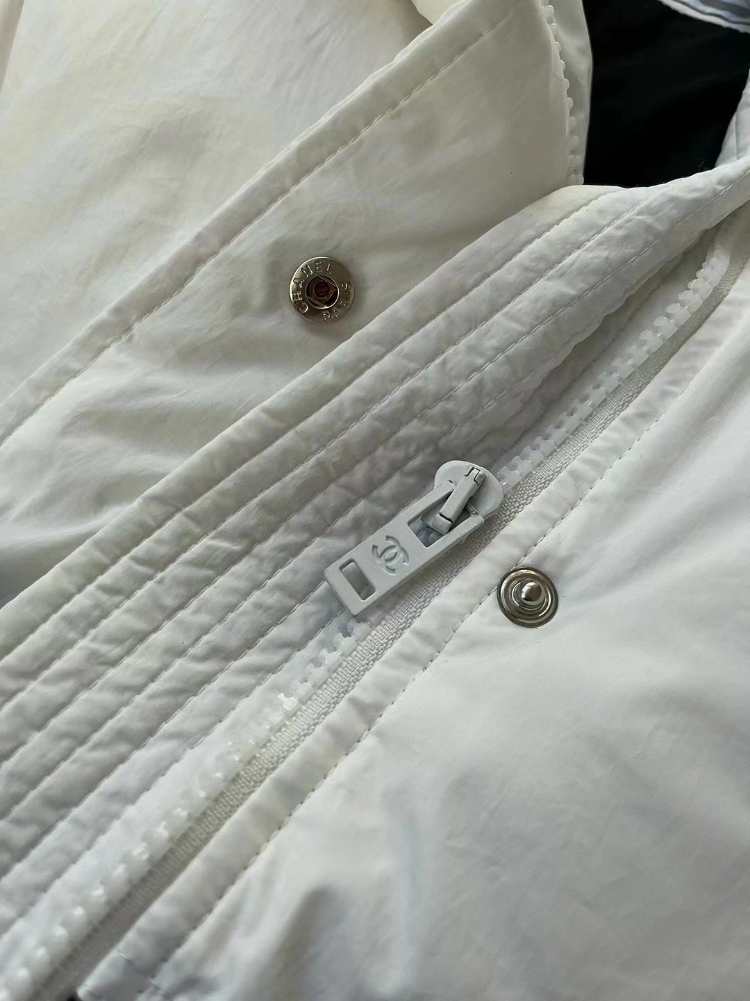 ZipUp Chanel Down Jackets 111499