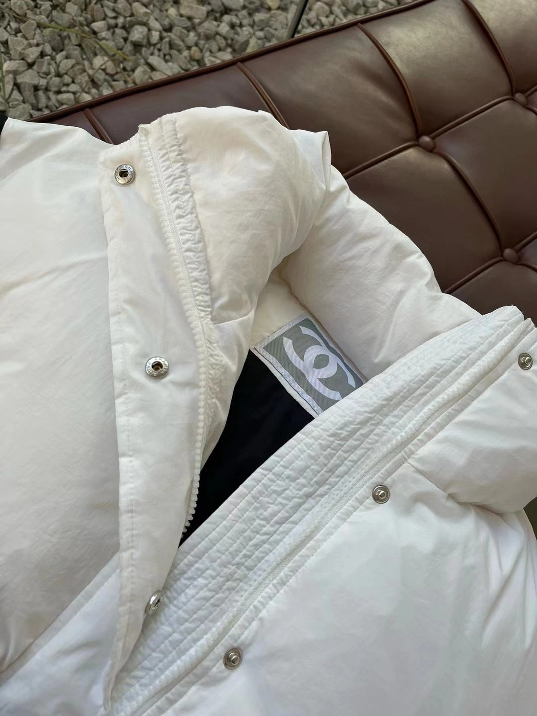 ZipUp Chanel Down Jackets 111499