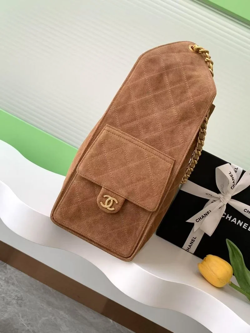 Chanel Drawstring Bags SmoothTexture 53248