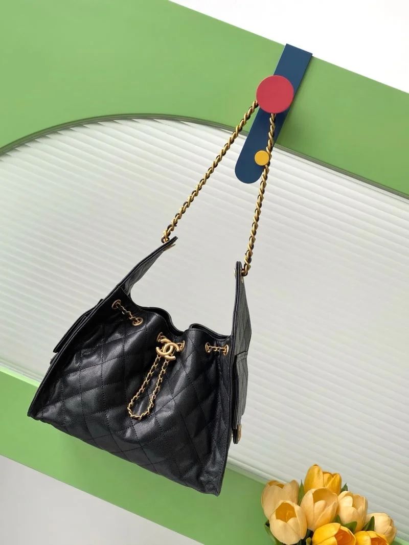 Chanel Drawstring Bags Bold 53244