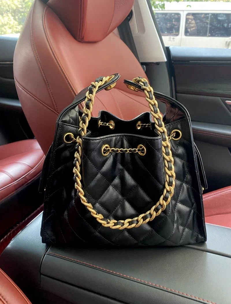 Unique Chanel Drawstring Bags 53221