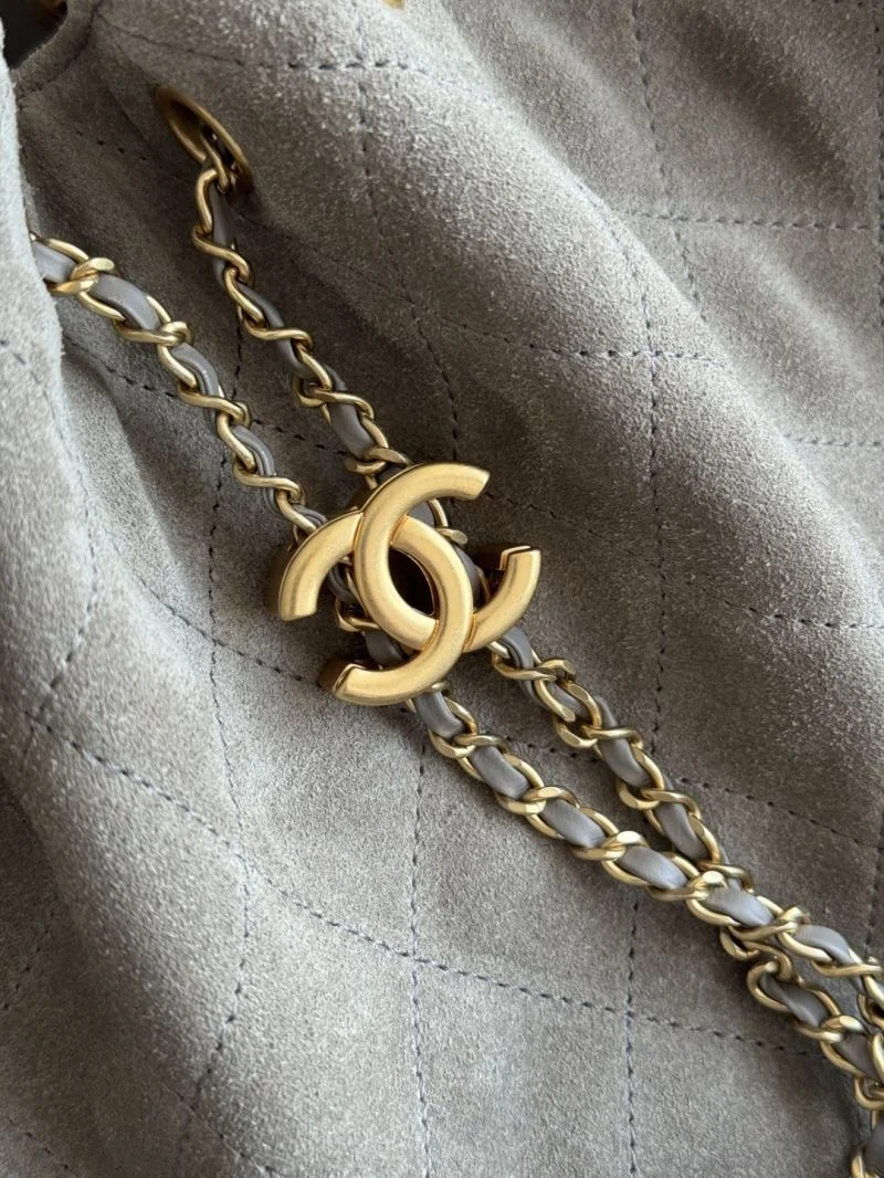 Soft Chanel Drawstring Bags 53207