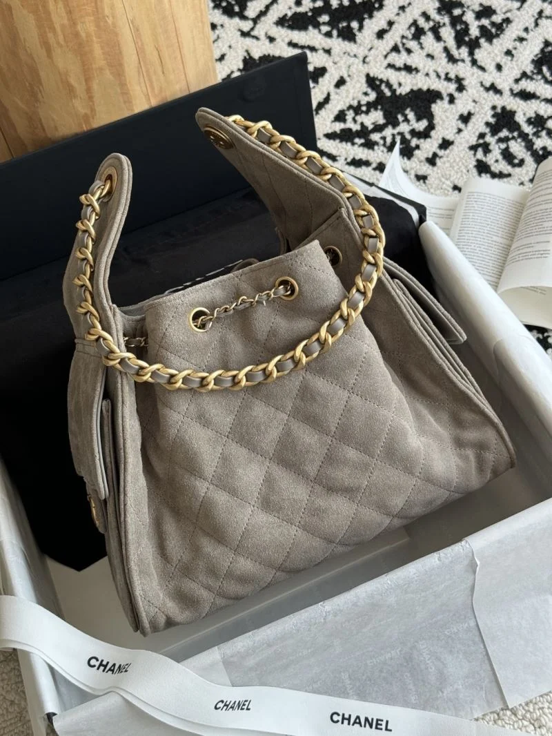 Soft Chanel Drawstring Bags 53207