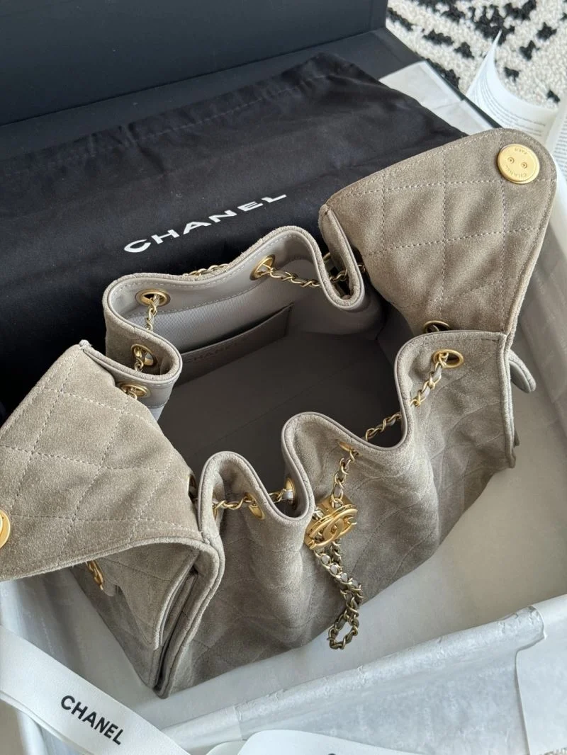 Soft Chanel Drawstring Bags 53207