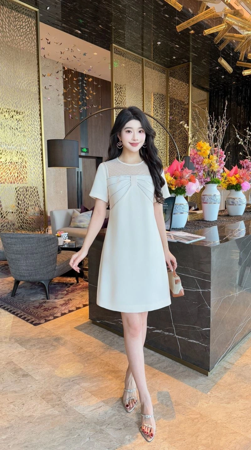 Comfortable Chanel Dress 111457