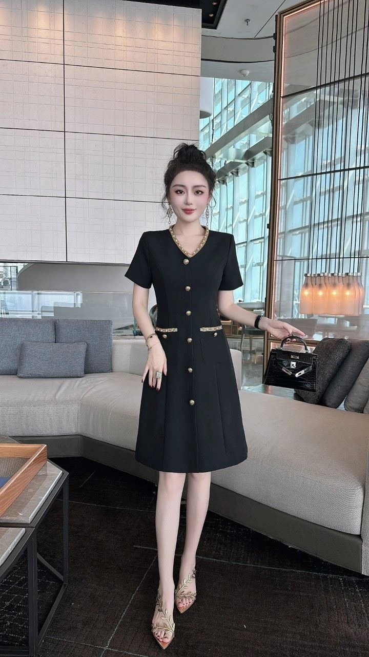 Chanel Dress Stretchable 111429