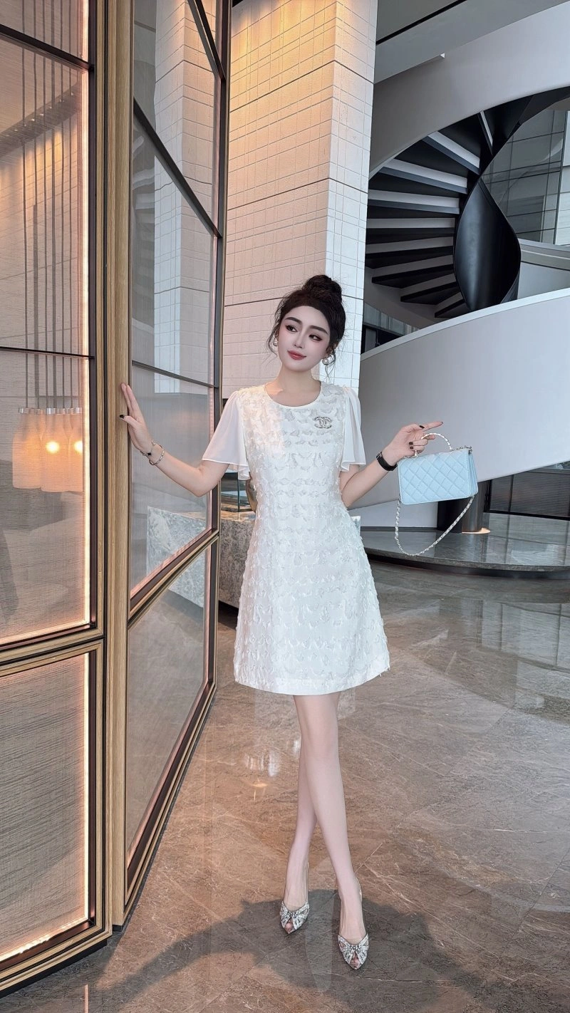 Chanel Dress Stretchable 110875