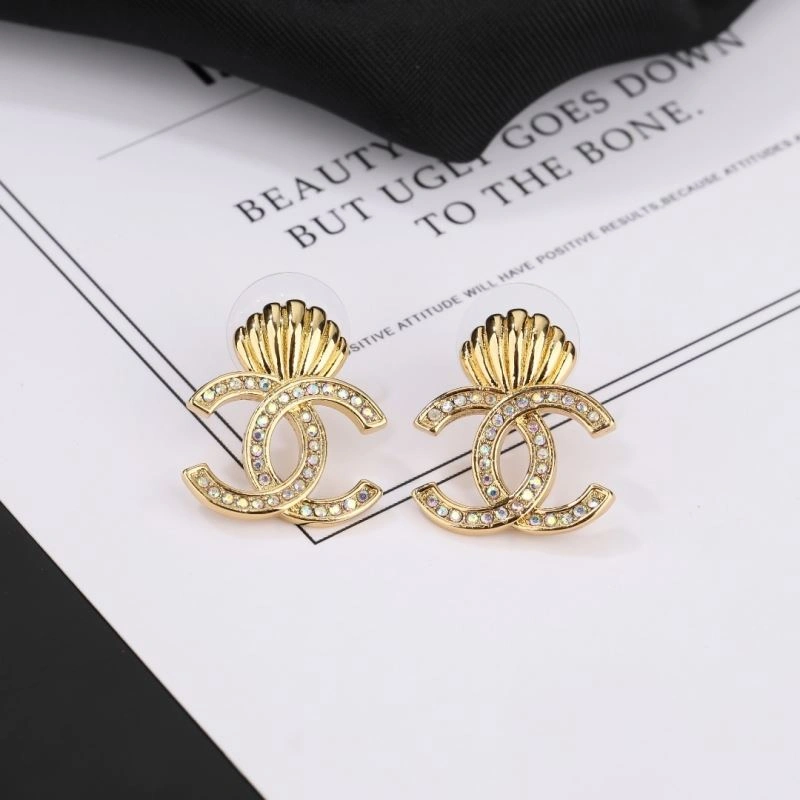 SmoothTexture Chanel Earrings 231198