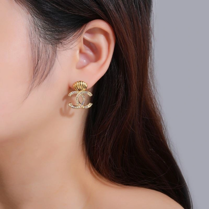 SmoothTexture Chanel Earrings 231198