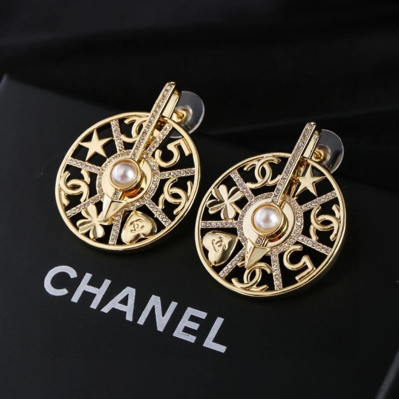 Colorful Chanel Earrings 230621