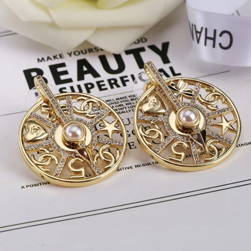 Colorful Chanel Earrings 230621