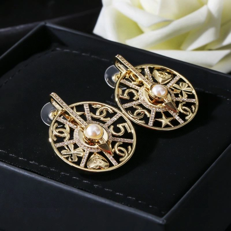 Colorful Chanel Earrings 230621