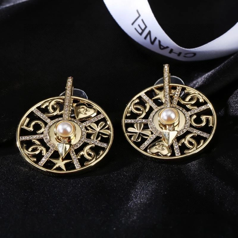 Colorful Chanel Earrings 230621