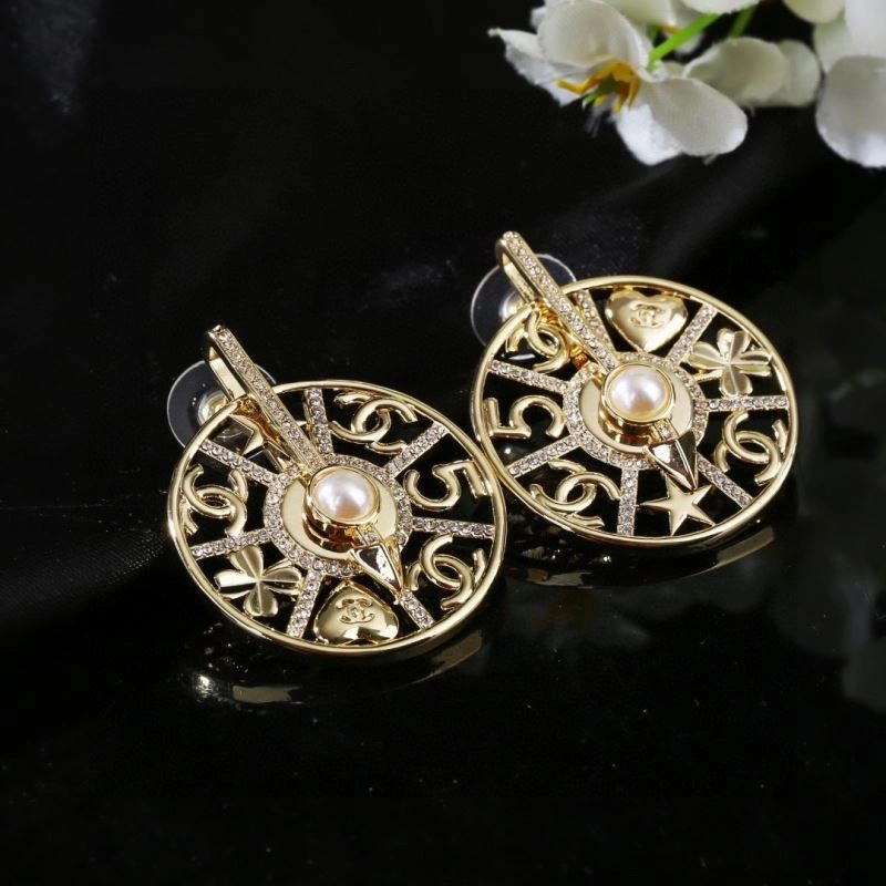 Colorful Chanel Earrings 230621