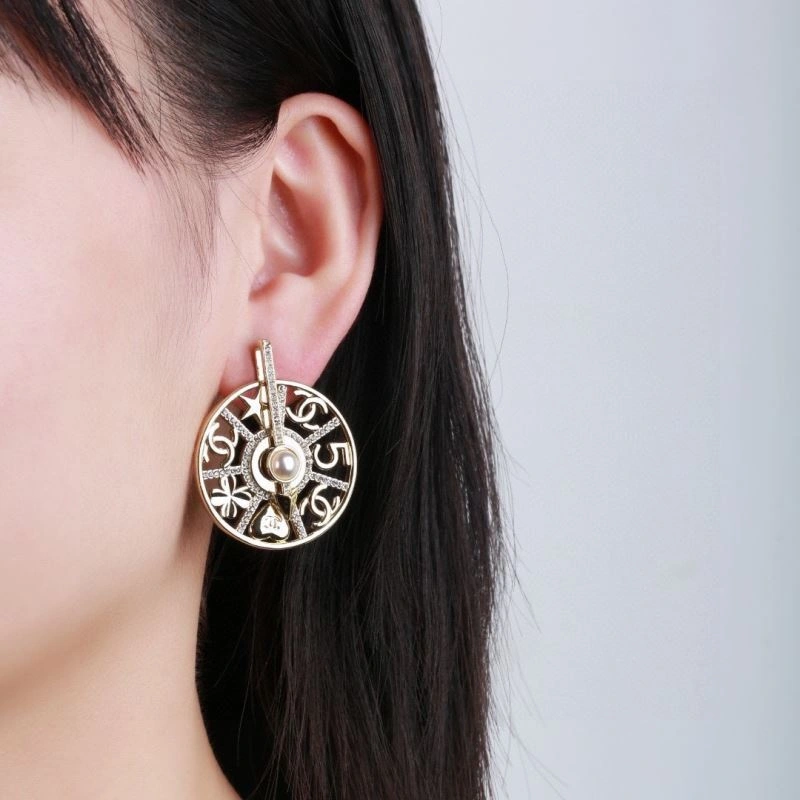 Colorful Chanel Earrings 230621