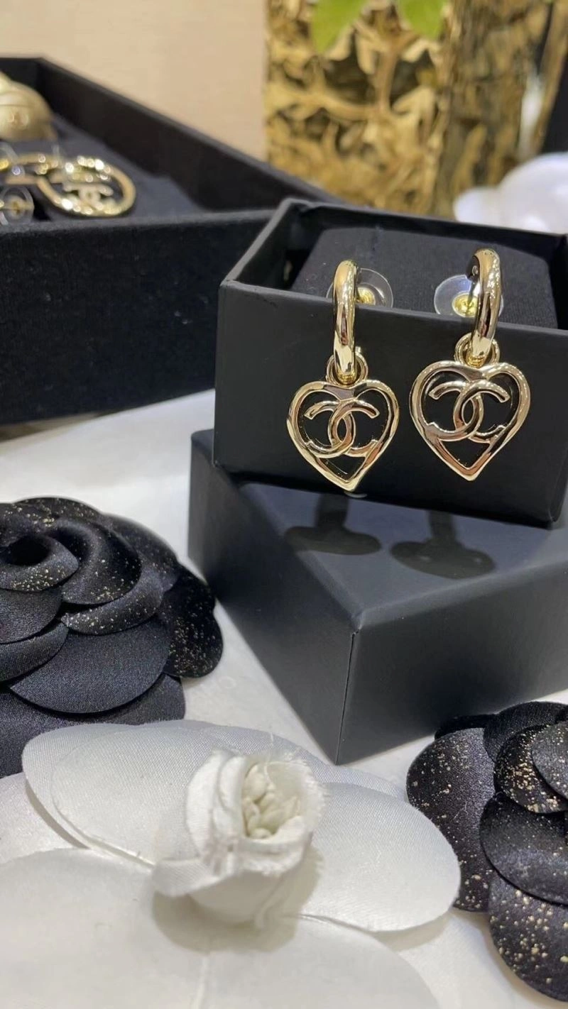 SmoothTexture Chanel Earrings 231597