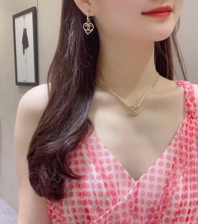 SmoothTexture Chanel Earrings 231597